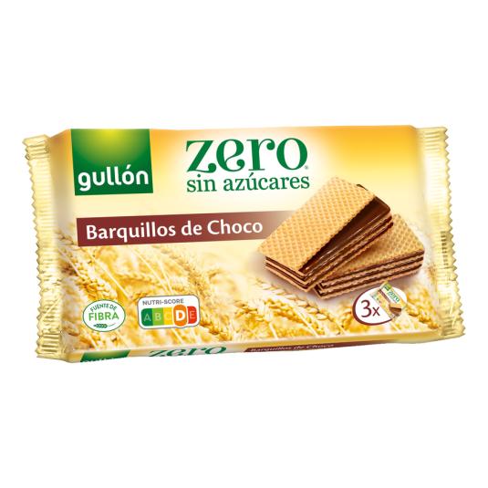 GALLETAS ZERO WAFFER CHOCO GULLON 180G