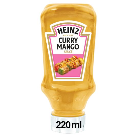 SALSA CURRY MANGO HEINZ 220 ML