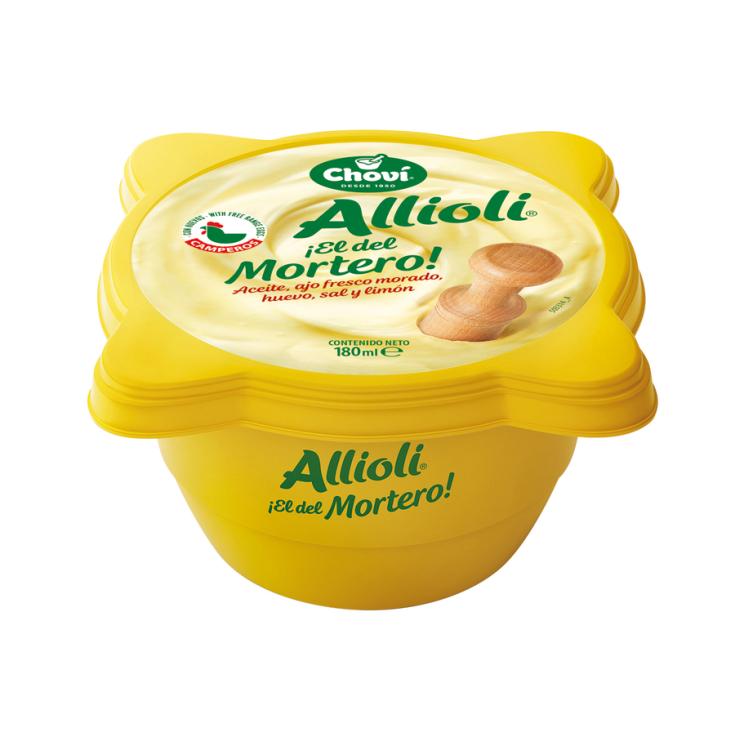 ALIOLI MORTERO CHOVI 180ML