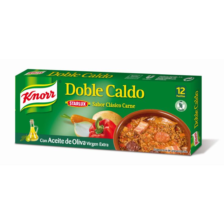 CALDO VEGETAL KNORR 12 PASTILLA Supermercados Ruiz Galan