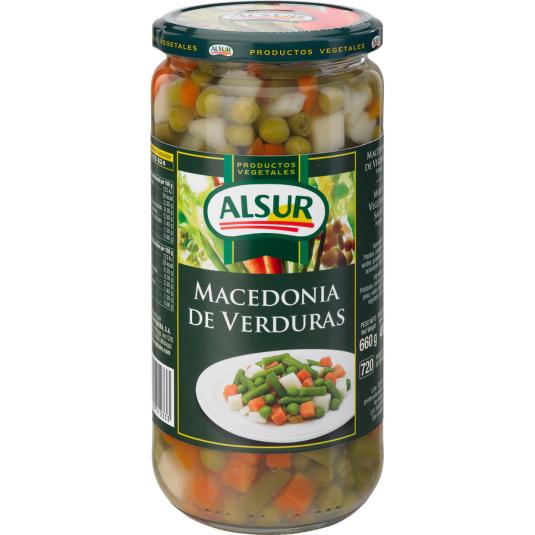 MACEDONIA DE VERDURAS ALSUR 660G