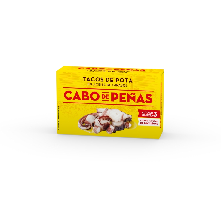 TACOS PULPO A/GIRASOL CABO PEÑAS OL.120