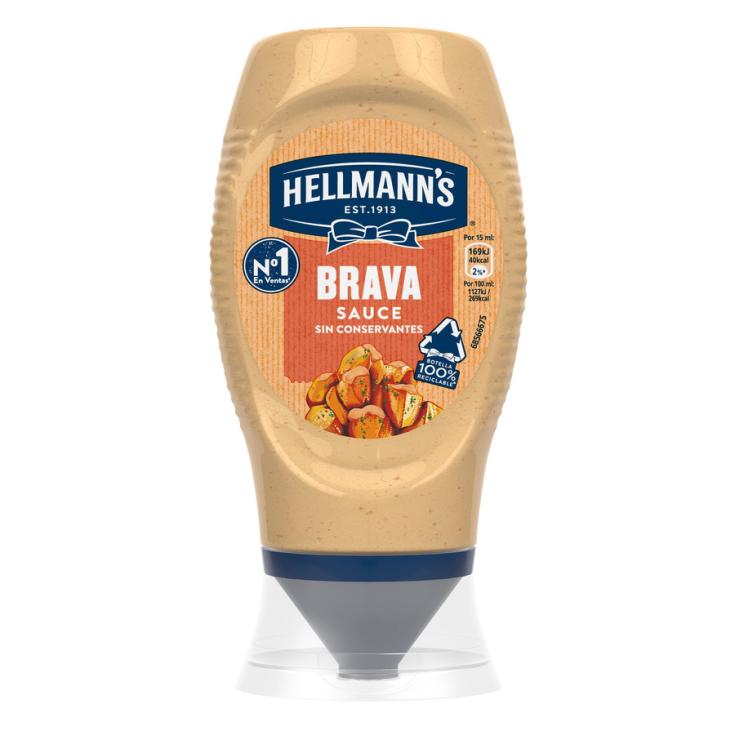 SALSA BRAVA HELLMANN´S 250ML