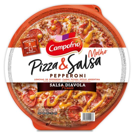 PIZZA & SALSA PEPPERONI PICANTE CAMPOFRI