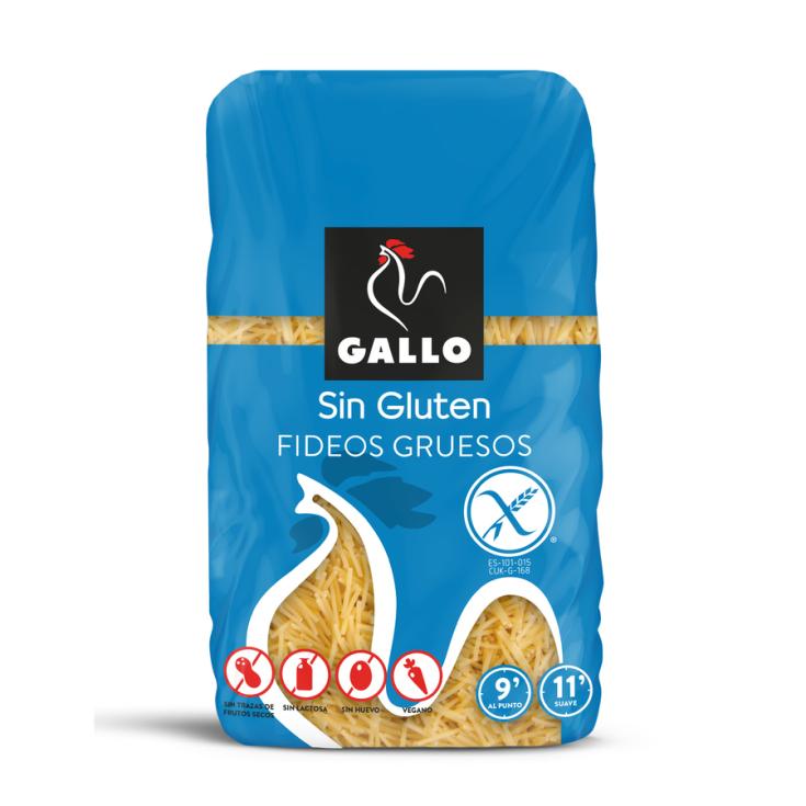 FIDEO S/GLUTEN GALLO 450G