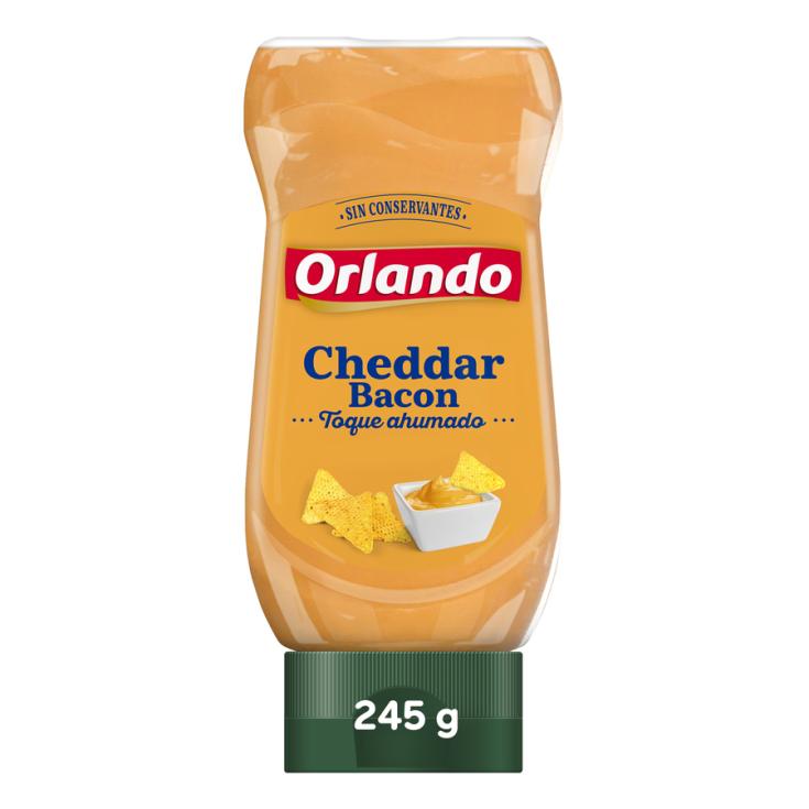 SALSA CHEDDAR BACON ORLANDO 245G