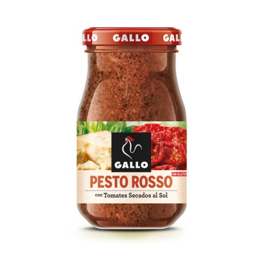 SALSA PESTO ROSSO GALLO 190G