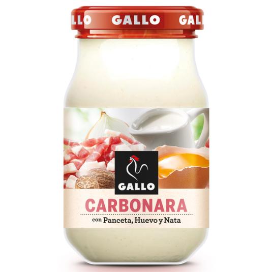 SALSA CARBONARA GALLO 330G