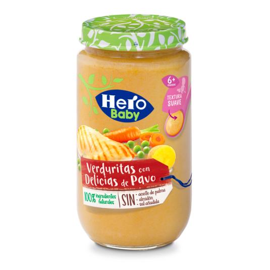 HERO BABY VERDURA/PAVO 235G
