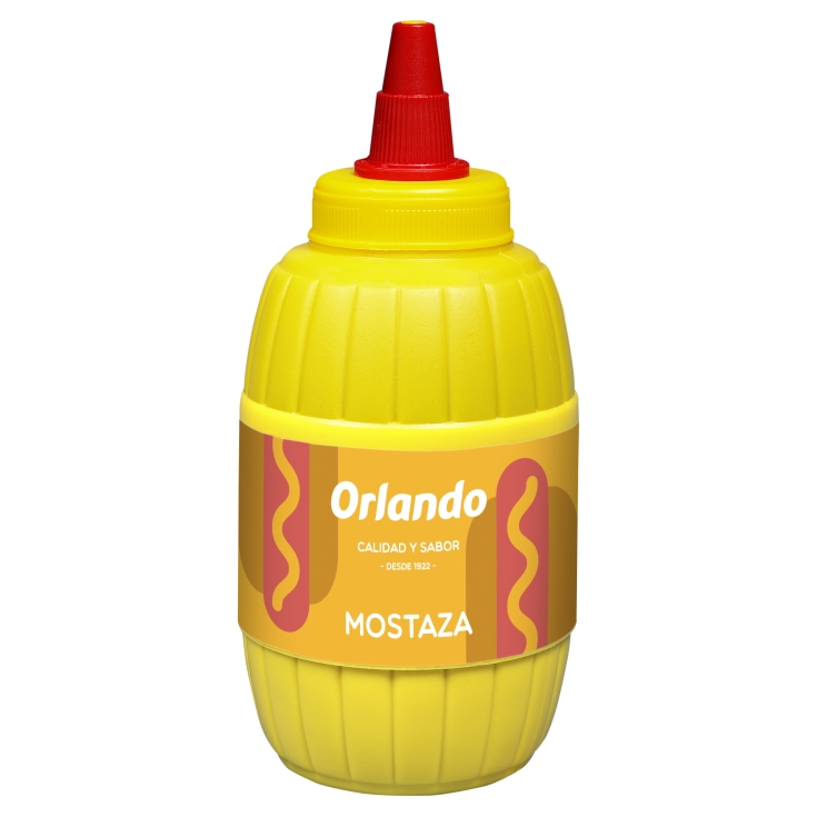 MOSTAZA BARRIL ORLANDO 290G