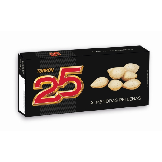 ALMENDRA RELLENA 25 ESTUCHE 100G