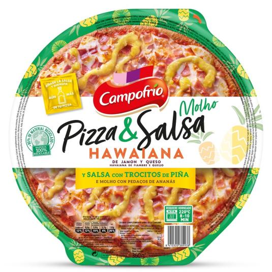 PIZZA & SALSA HAWAIANA CAMPOFRIO