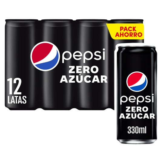 PEPSI COLA MAX LATA P-12