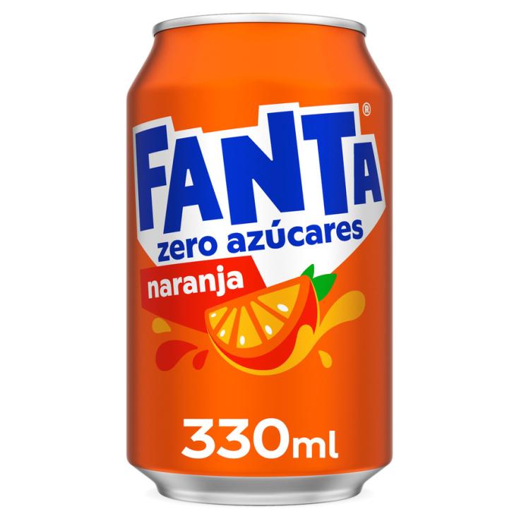 FANTA NARANJA ZERO 33CL