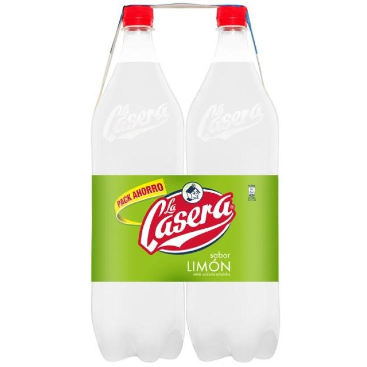 REFRESCO LIMON LA CASERA 1,5L BIPACK