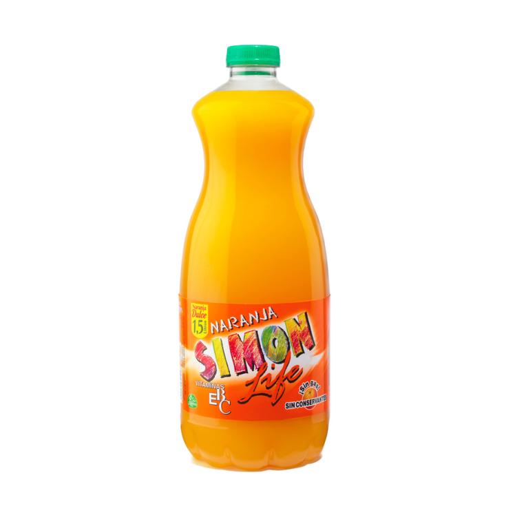 SIMON LIFE NARANJA 1,5L