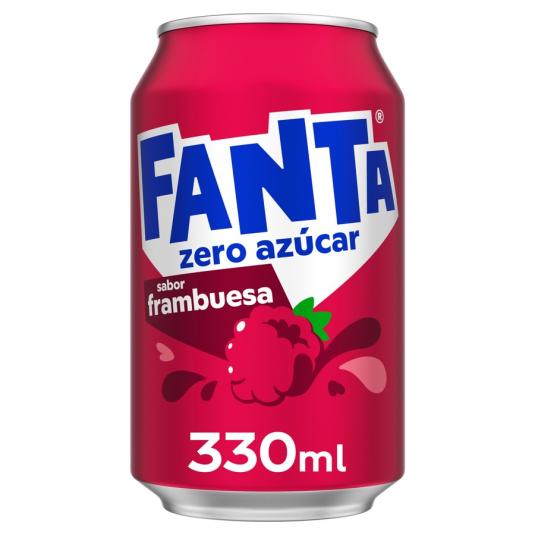 FANTA FRAMBUESA S/AZUCAR 33CL
