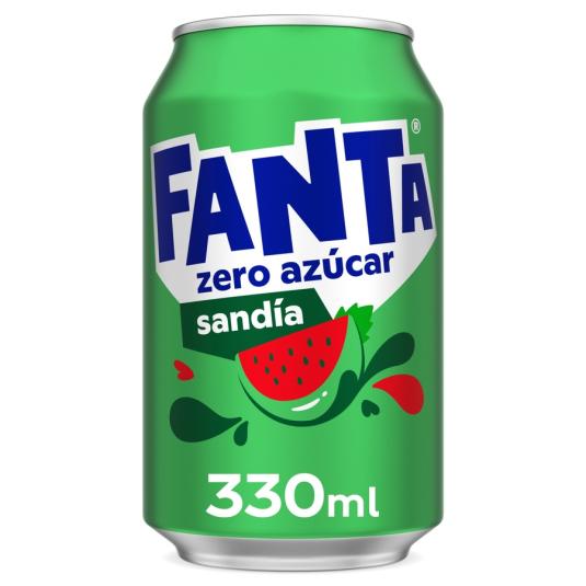 FANTA SANDIA S/AZUCAR 33CL