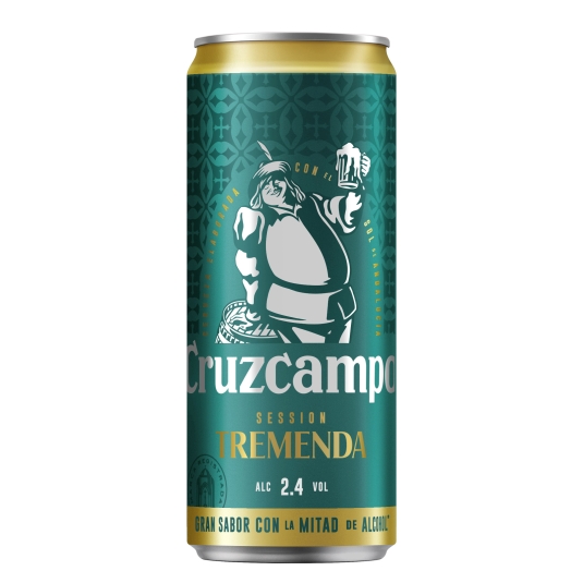 CERV.CRUZCAMPO TREMENDA LATA 33CL