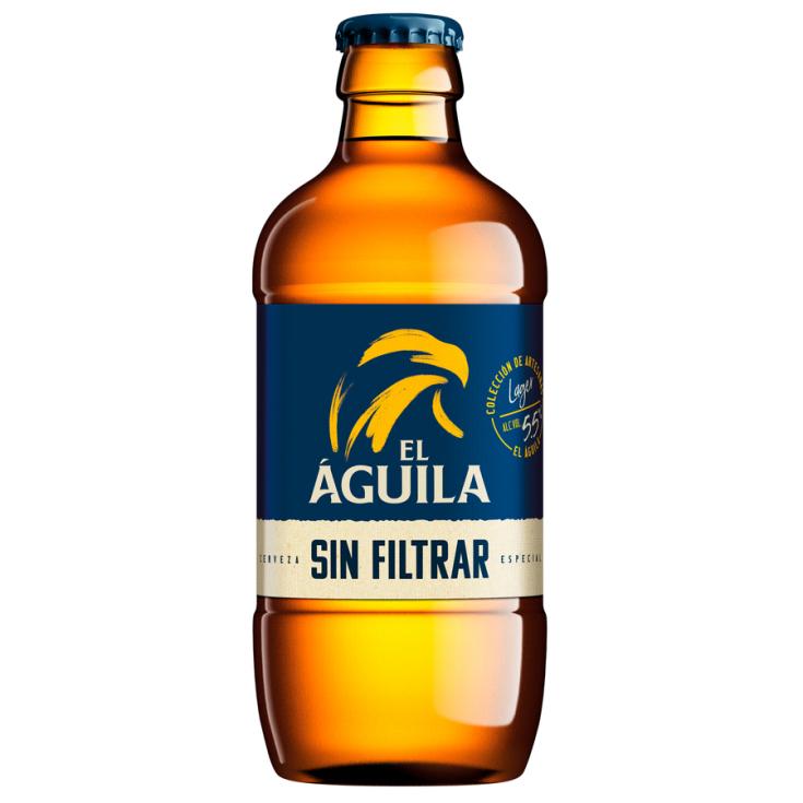 CERV.EL AGUILA S/FILTRAR BOTELLA 33CL