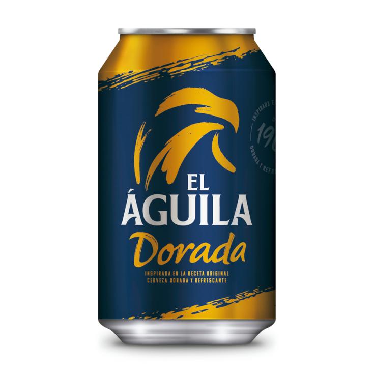 CERV.EL AGUILA DORADA LATA 33CL