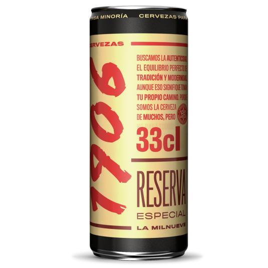 CERV.E.GALICIA 1906 RESERVA LATA 33cl