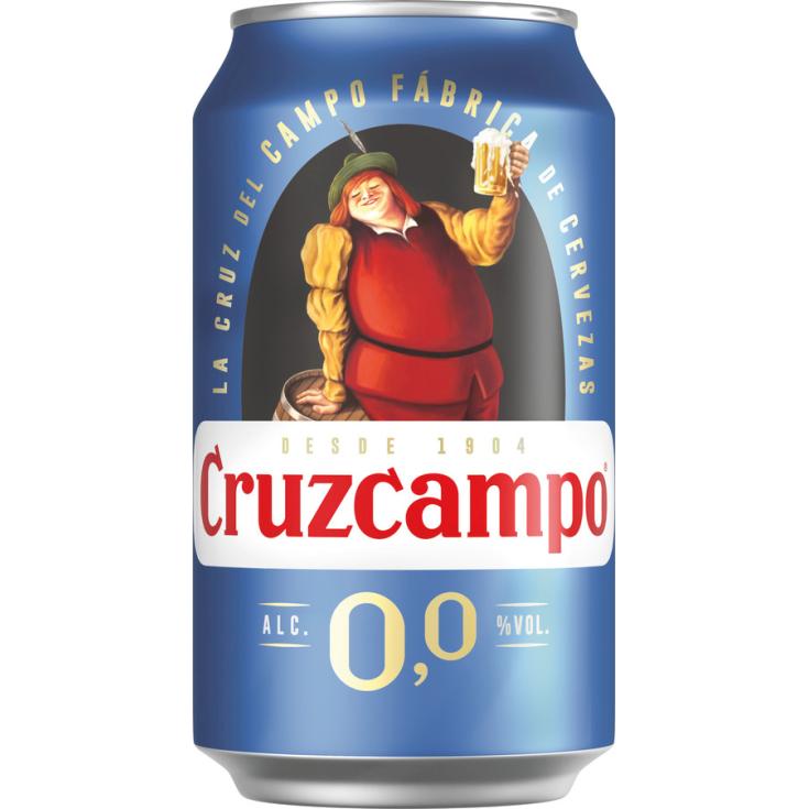 CERV.CRUZCAMPO 0,0 LATA 33CL