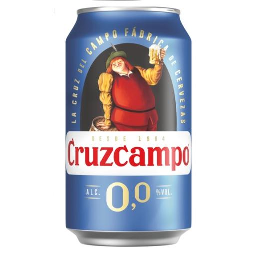 CERV.CRUZCAMPO 0,0 LATA 33CL