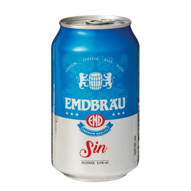 CERV.EMDBRÄU S/ALCOHOL LATA 33CL