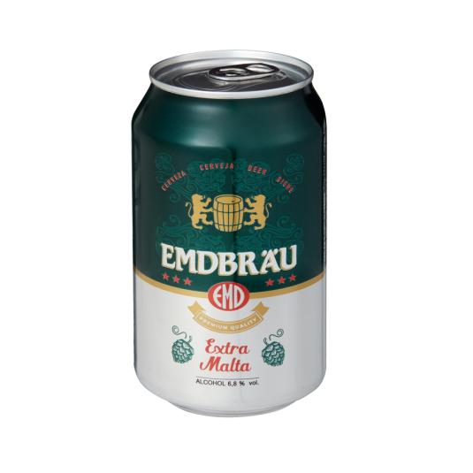 CERVEZA EX. MALTA EMDBRÄU LATA 33CL