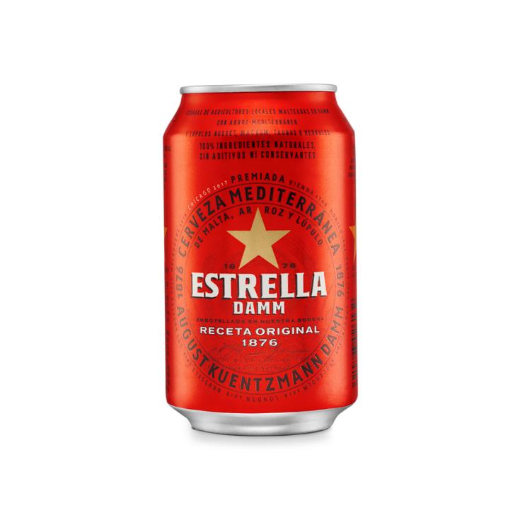 CERV.ESTRELLA DAMM LATA 33CL