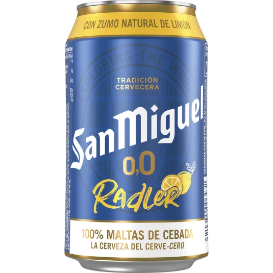 CERV.SAN MIGUEL 0,0 RADLER LATA 33CL