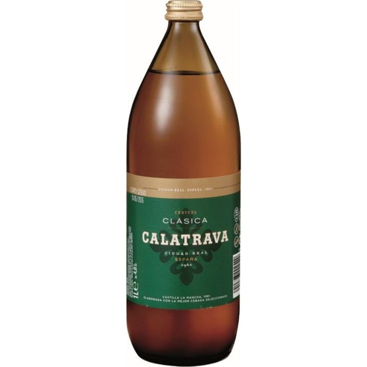 CERVEZA CALATRAVA 1L