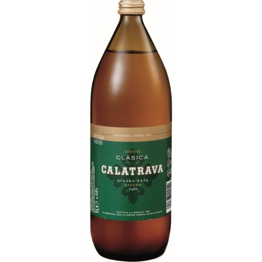 CERVEZA CALATRAVA 1L