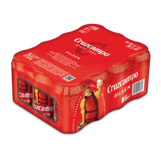 CERV.CRUZCAMPO LATA 33CL P-12