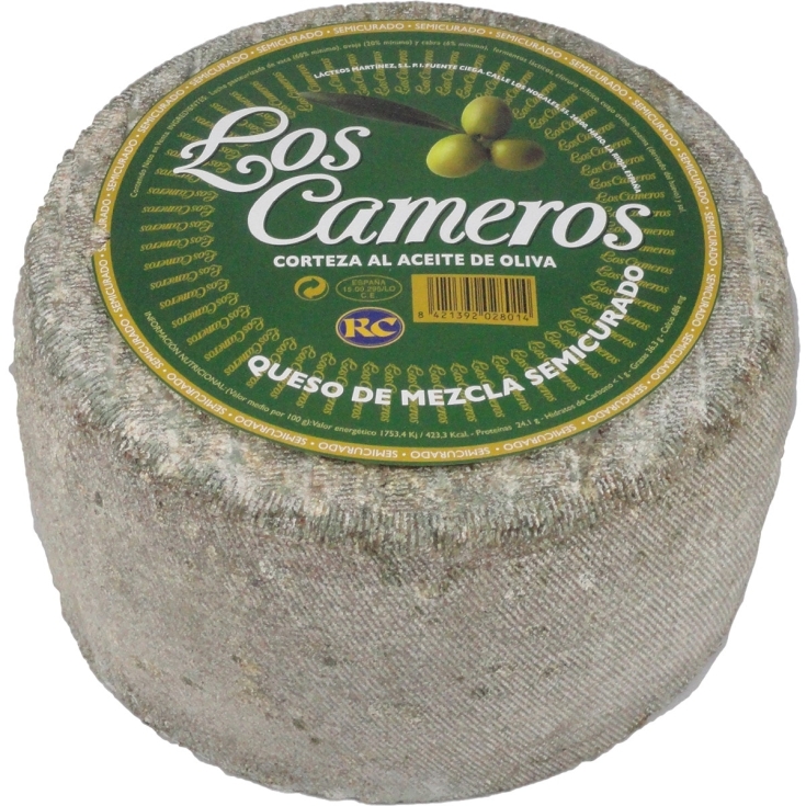QUESO SEMI MEZCLA NATURAL LOS CAMEROS