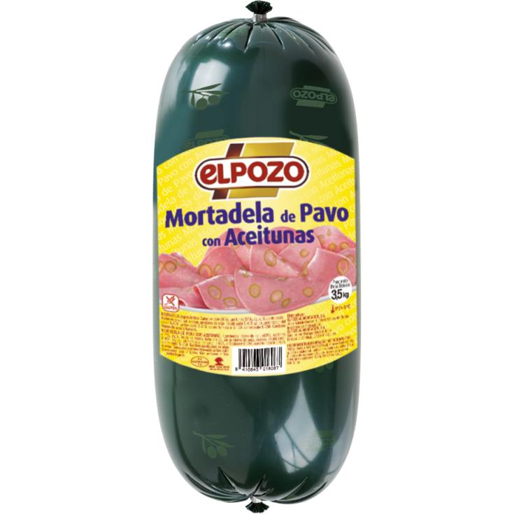 MORTADELA PAVO C/ACEITUNAS ELPOZO