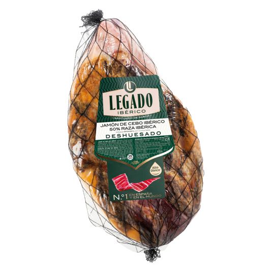 JAMON IBERICO CEBO DESHUESADO LEGADO