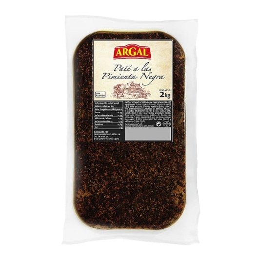 PATE PIMIENTA NEGRA ARGAL 2K