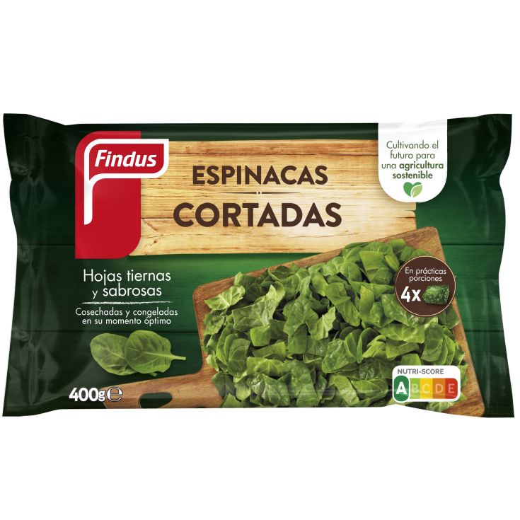 ESPINACAS CORTADAS FINDUS 400G