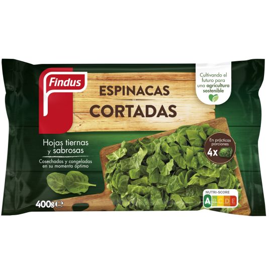 ESPINACAS CORTADAS FINDUS 400G