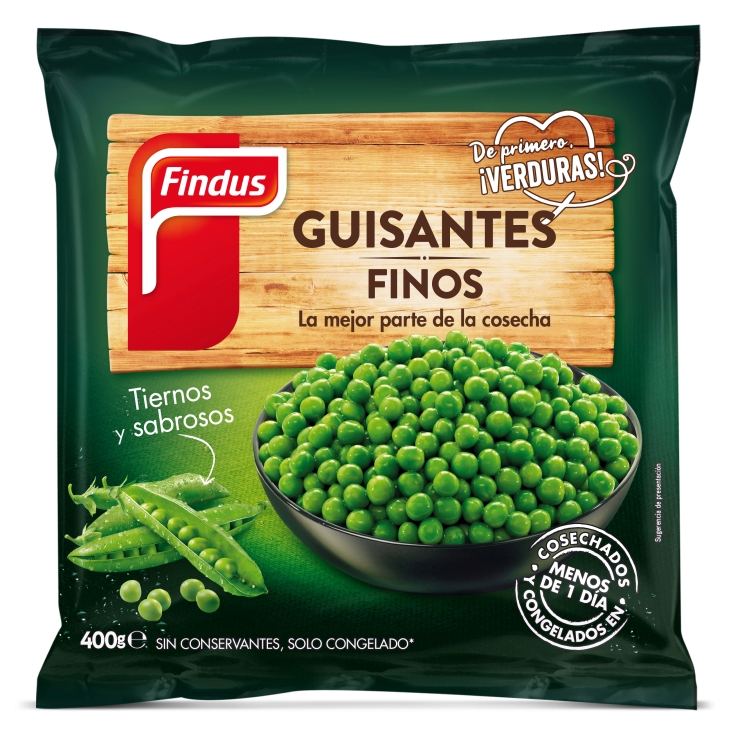 GUISANTES FINOS FINDUS 400G