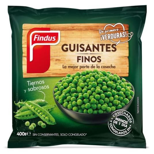 GUISANTES FINOS FINDUS 400G