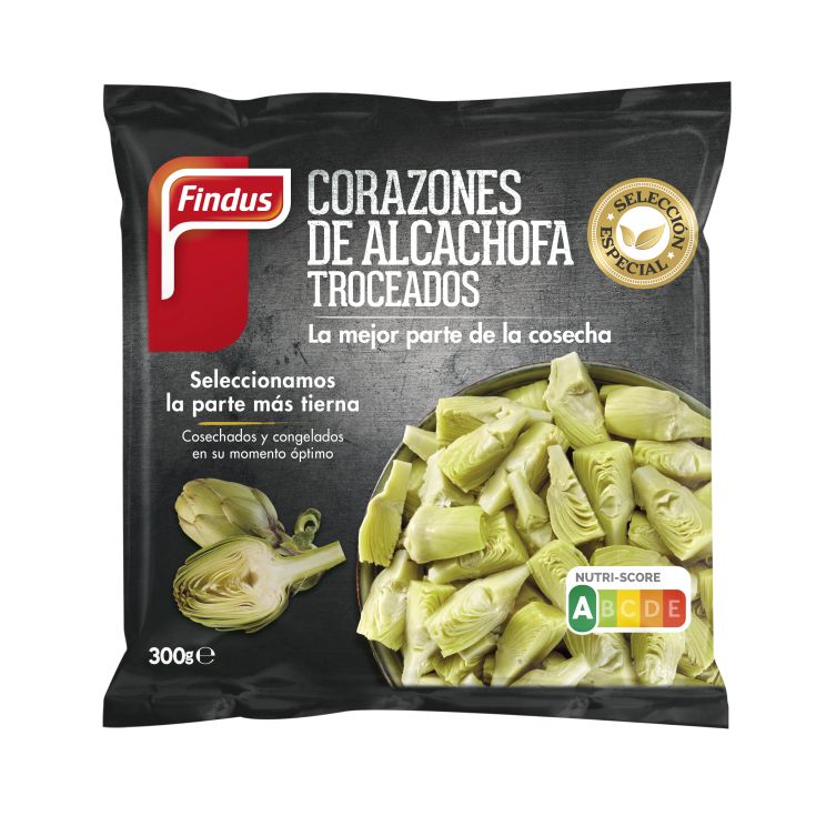 CORAZON ALCACHOFA TROCEADA FINDUS 300G