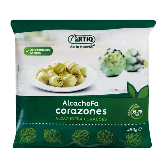 CORAZONES DE ALCACHOFA ARTIQ 450G