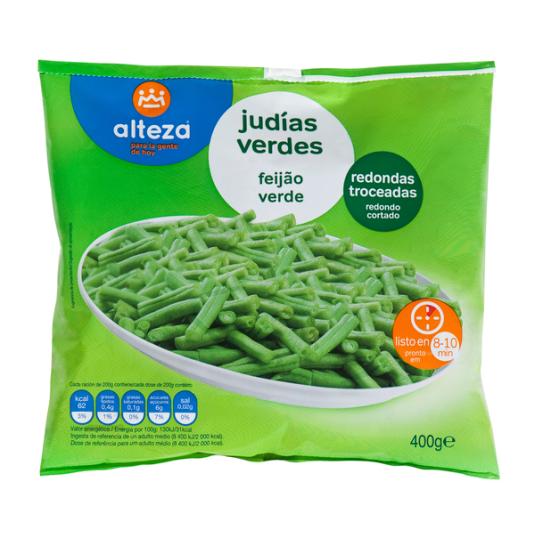 JUDIA VERDE FINA TROCEADA ALTEZA 400G