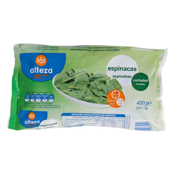 ESPINACAS CORTADAS ALTEZA 2x200G