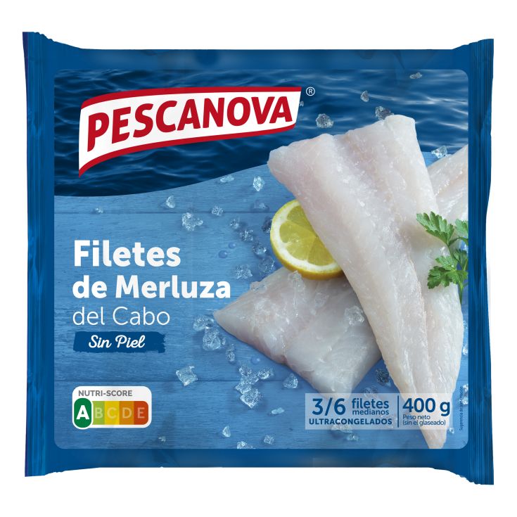 FILETE MERLUZA S/PIEL PESCANOVA 400G