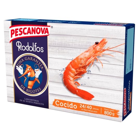 LANGOSTINO COCIDO PESCANOVA 800G