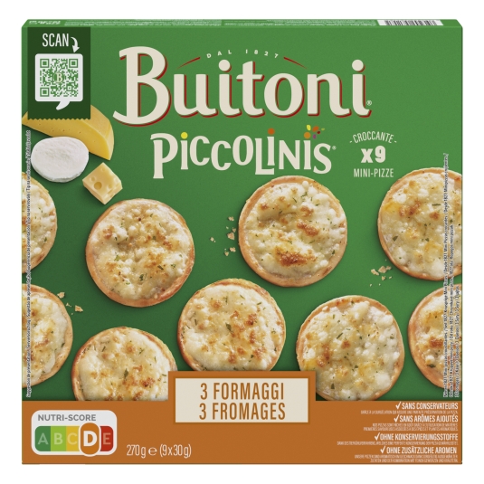 PICCOLINI 3 FORMAGGI BUITONI
